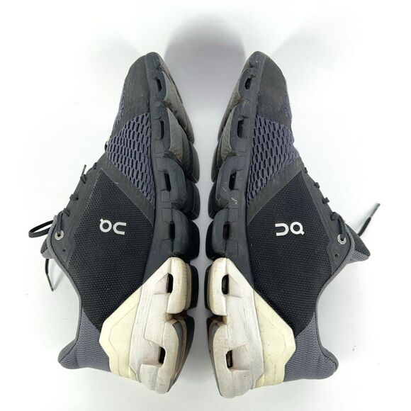 On Cloud Swiss Cloudfly Mens Size 12.5 2E Wide Running Shoes Black/Blue 51.99067 - Picture 11 of 12